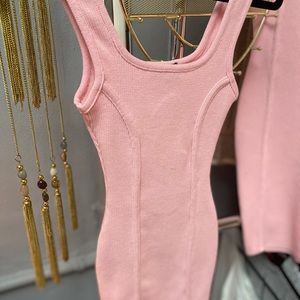 Pink dress